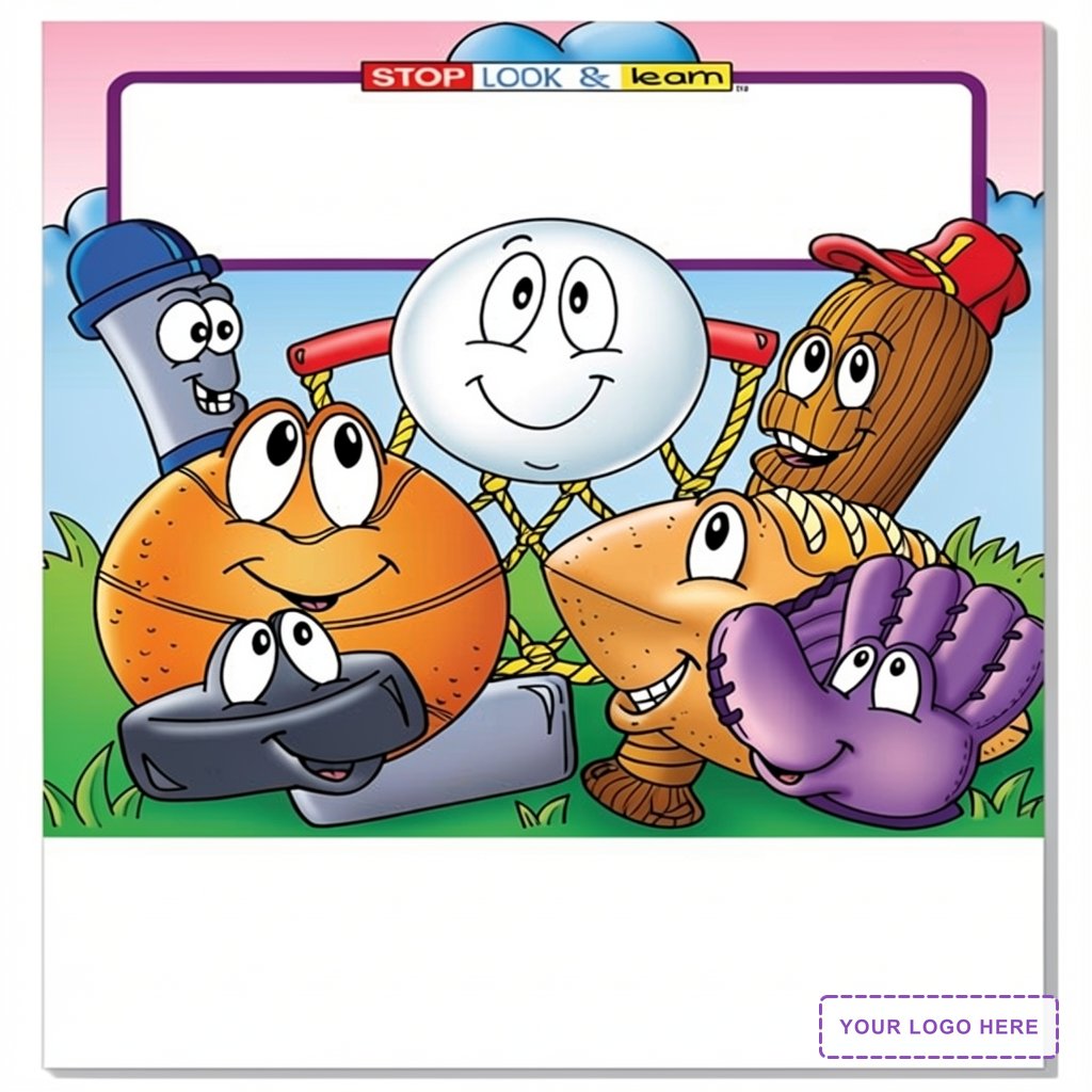 COLORING SET - Exercise Can Be Fun Coloring Book Fun Pack Set