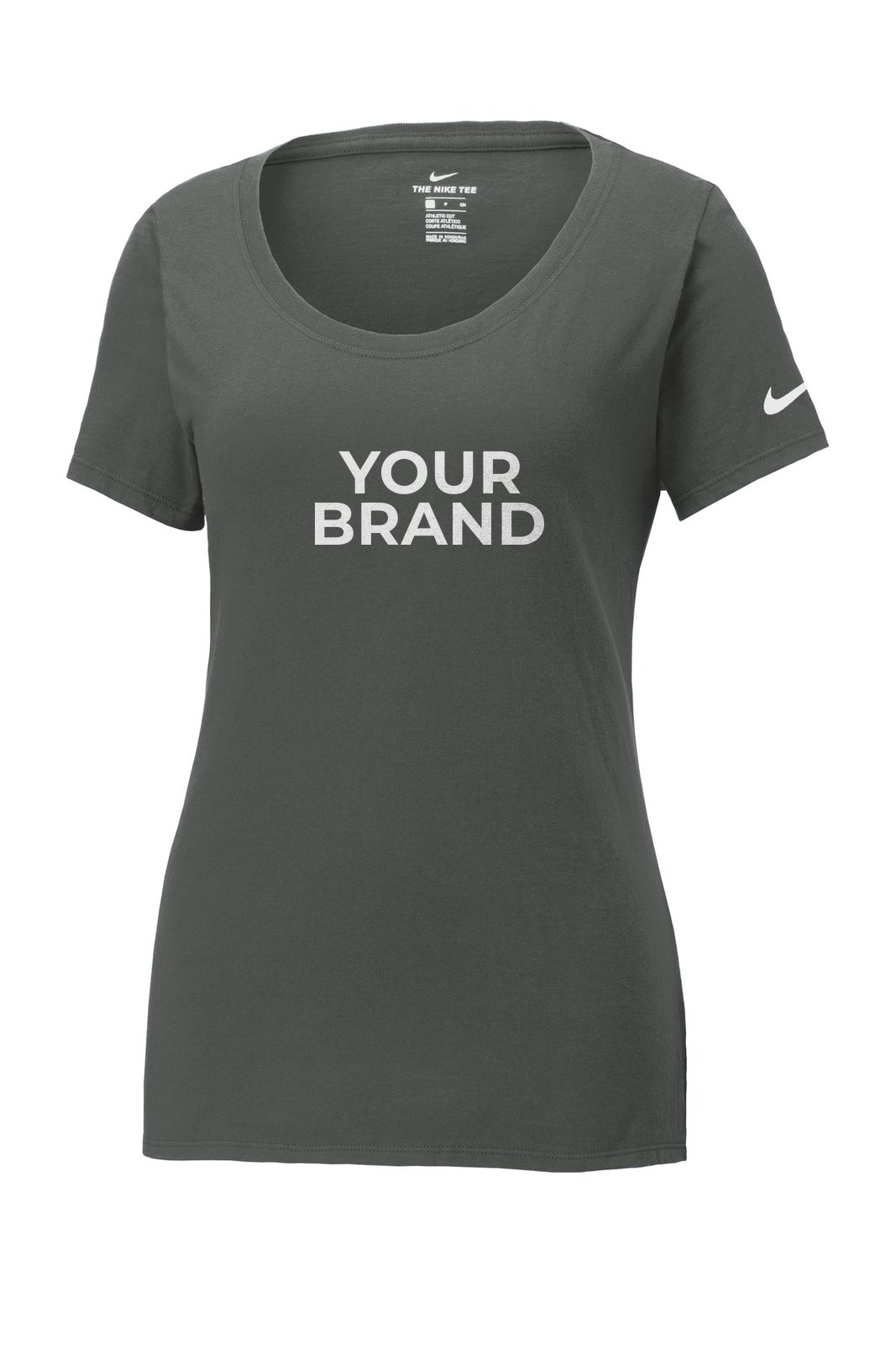 Nike Women's Dri-FIT Cotton/Poly Scoop Neck Tee. NKBQ5234