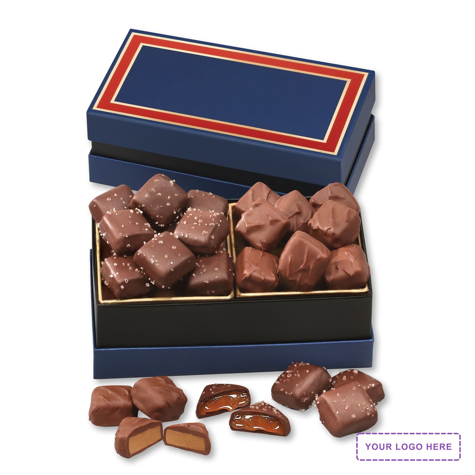 Classic Selection with Chocolate Sea Salt Caramels & Peanut Butter Meltaways