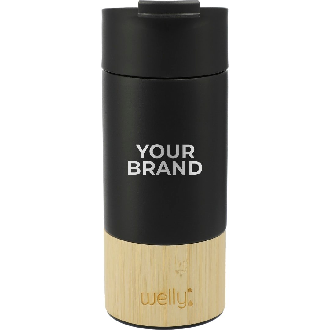 Welly® Traveler Copper Vacuum Tumbler 12oz · Example of personalization. Yours carries your brand.