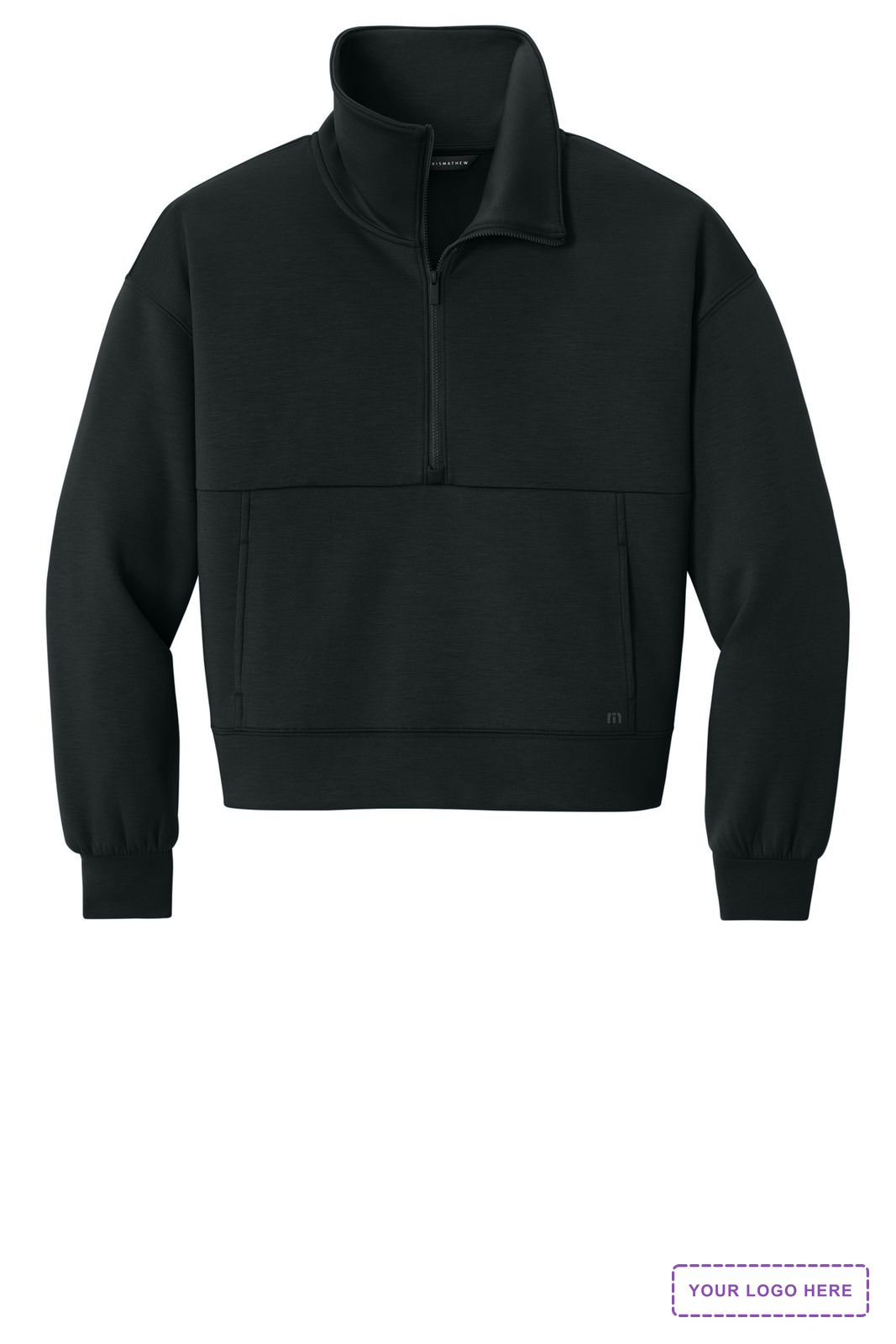 TravisMathew Women's Momentum Shift 1/2-Zip TMA42219