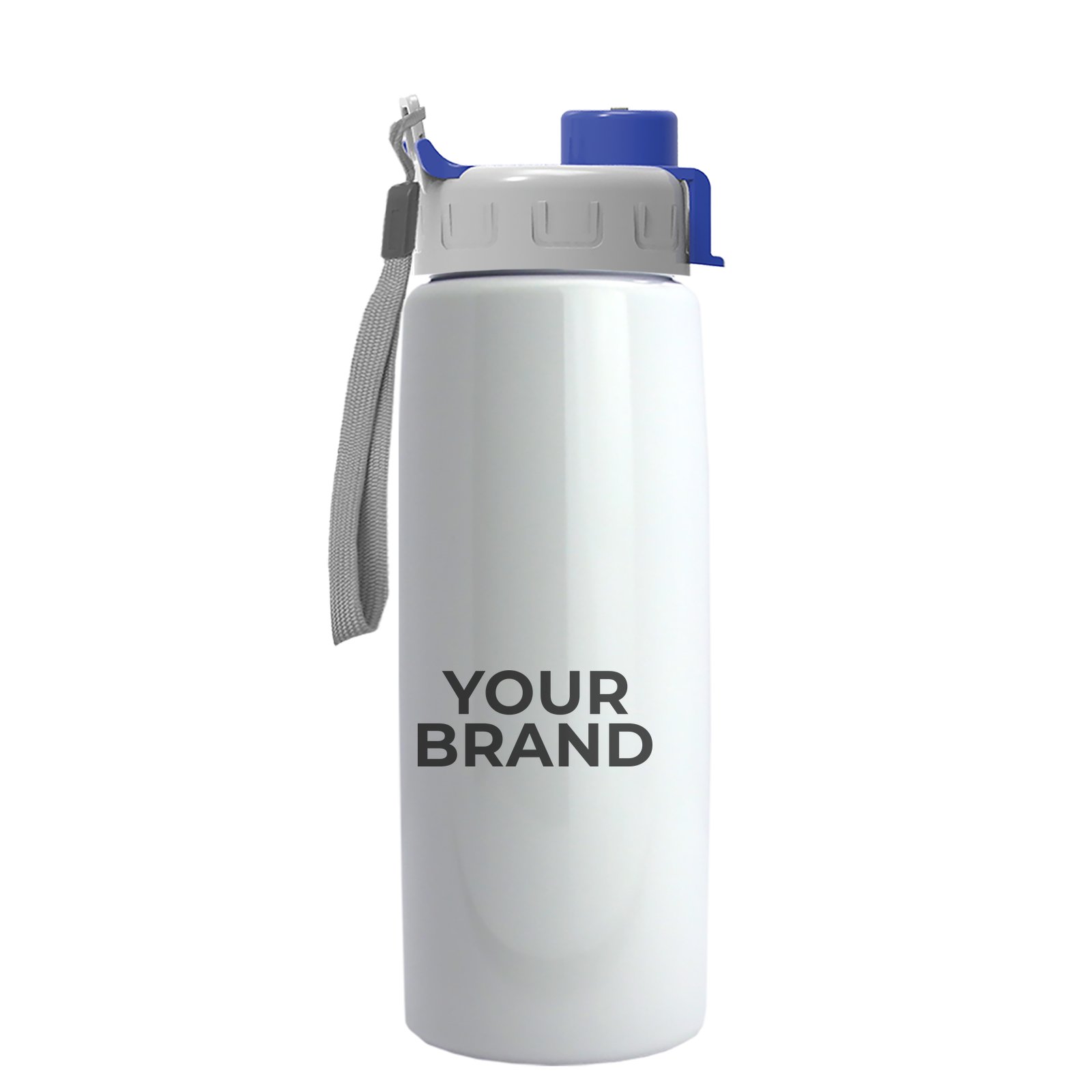 Garyline® Flair Tritan® Metallike Bottle with Quick-Snap Lid - 26 oz.