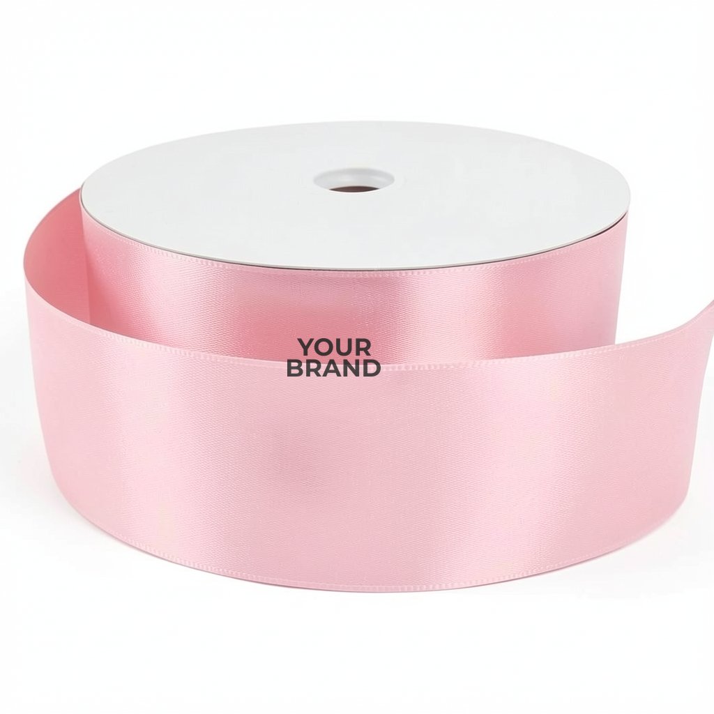 3" Badge Satin Ribbon - 50yd Roll - Foil Print