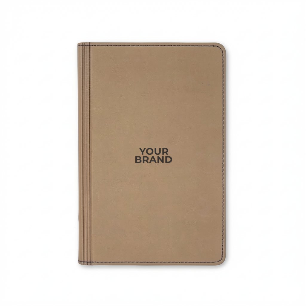 Castelli Vegan ECO Medio Lined Ivory Page Journal