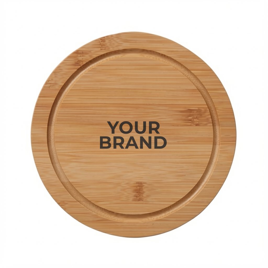 5-Piece Swivel Top Bamboo Cheese Board Set