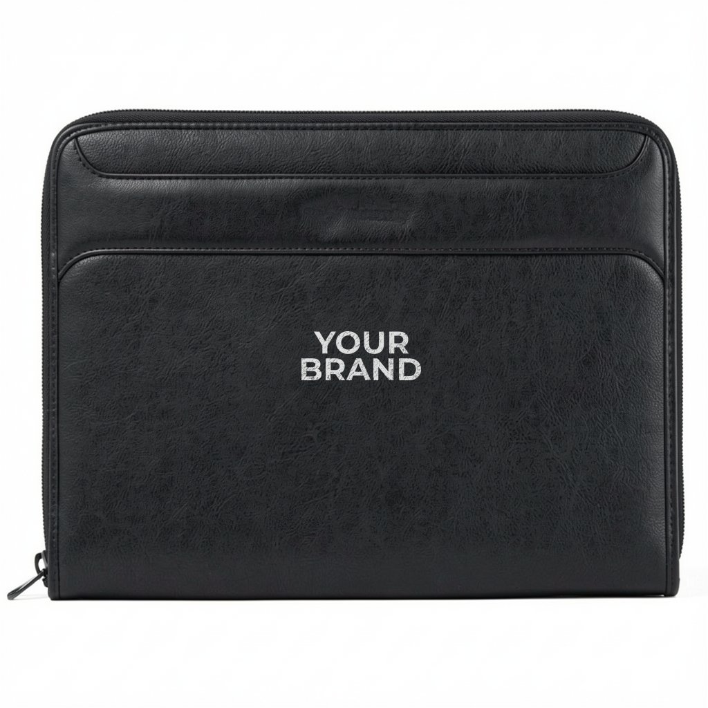 FSC® Mix Burke Zippered Padfolio