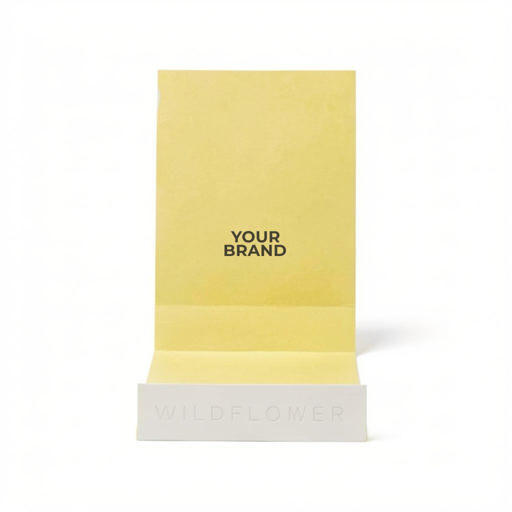 Yellow Garden of Hope Matchbook