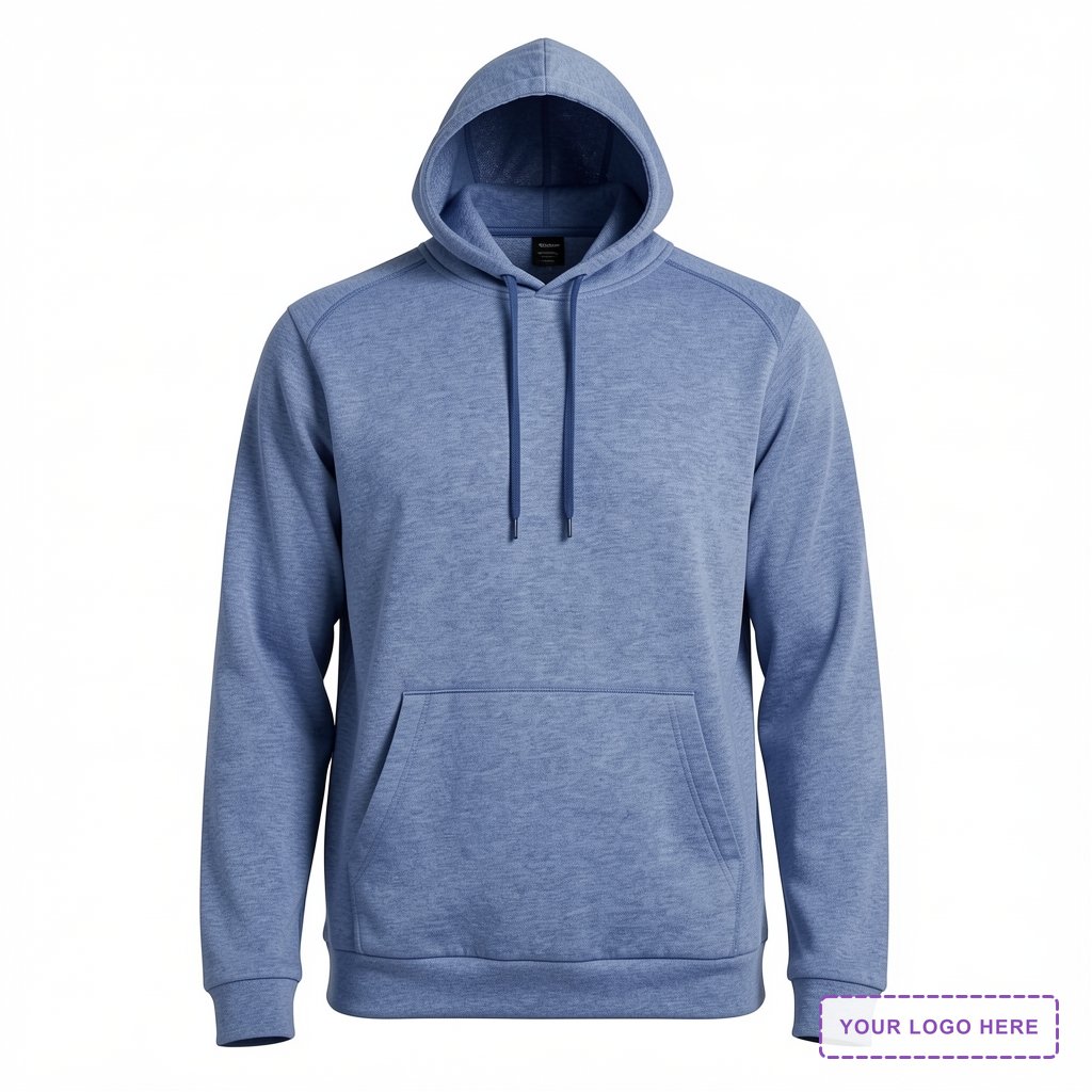 Sport-Tek PosiCharge Tri-Blend Wicking Fleece Hooded Pullover. ST296