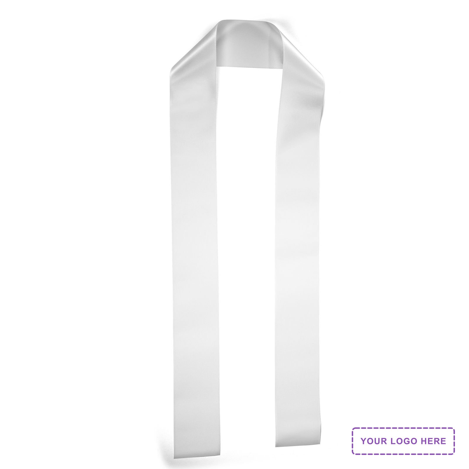 3" Badge Satin Stole - 60" Long - Sublimation