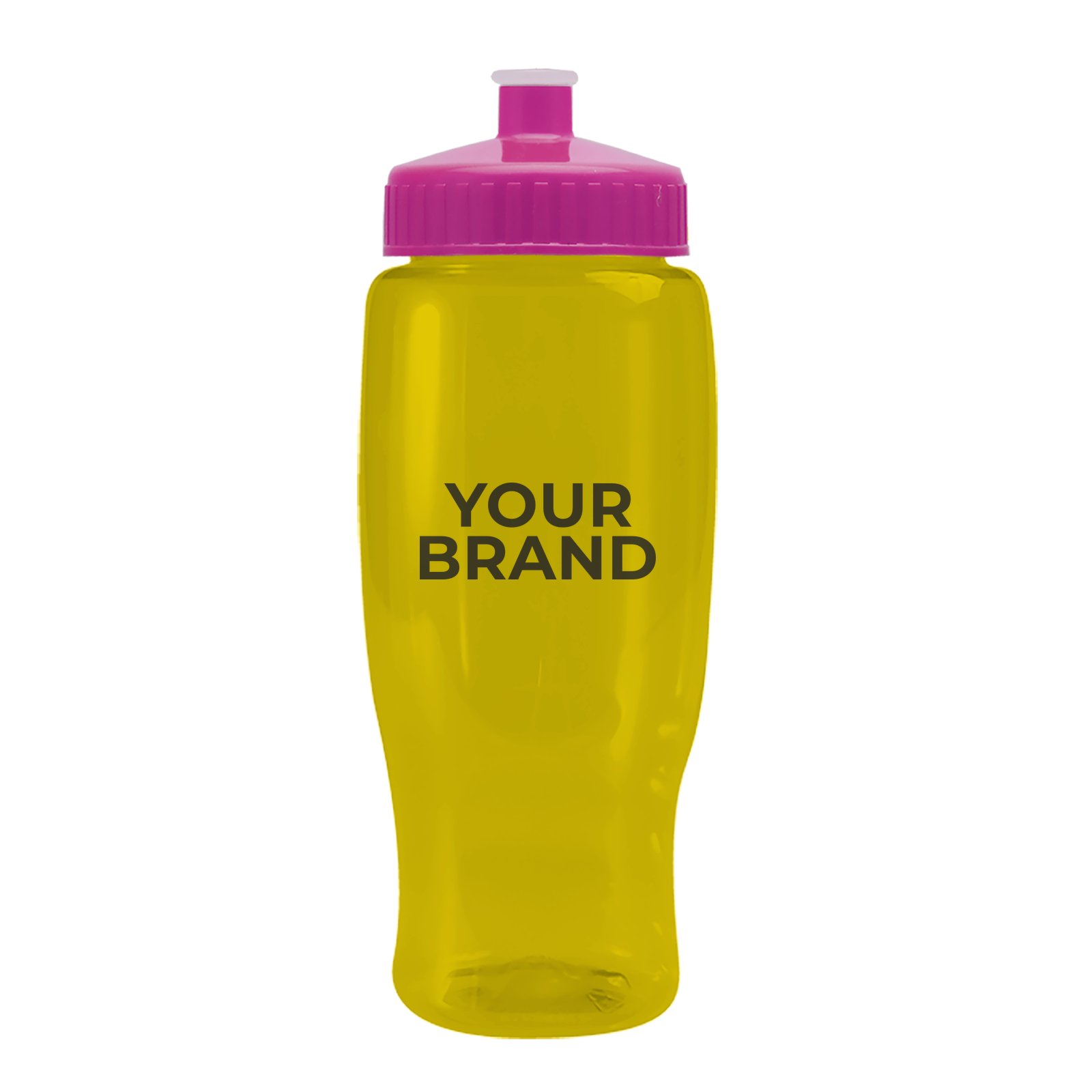 Garyline® Poly+ Recycled Bottle with Push-Pull Lid - 27 oz.