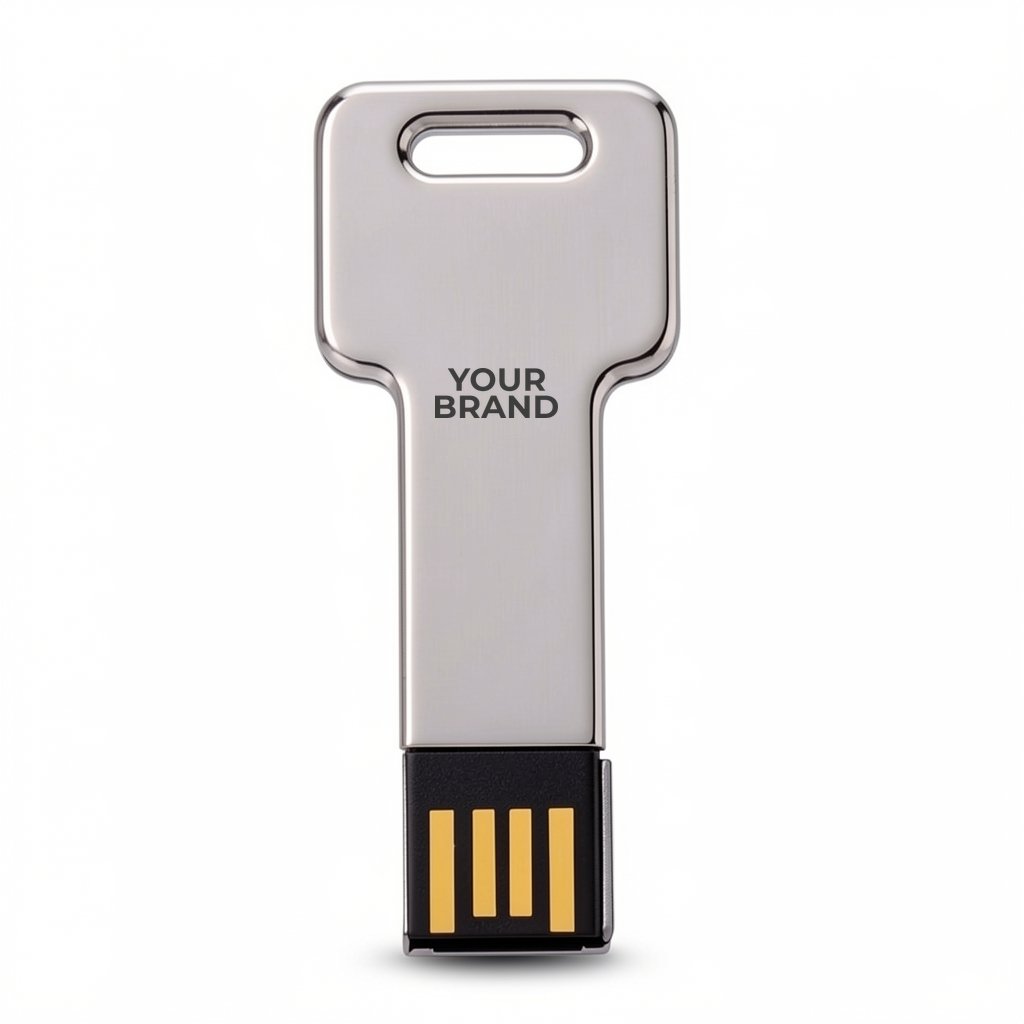 Universal Source® 1 GB Silver Key USB 2.0 Flash Drive