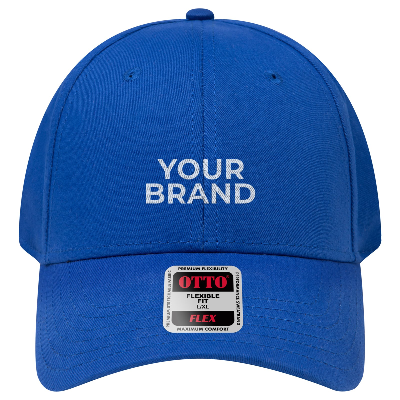 OTTO CAP® OTTO FLEX® Fitted 6 Panel Low Profile Baseball Cap