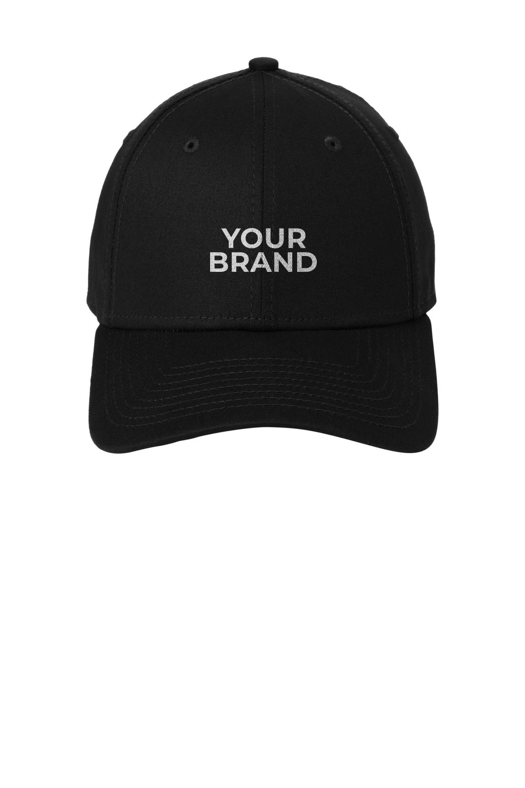 New Era - Structured Stretch Cotton Cap. NE1000 · Example of personalization. Yours carries your brand.