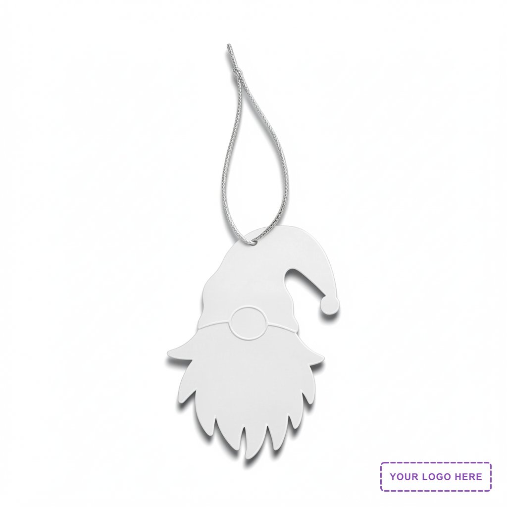 Acrylic Style Gnome Ornament