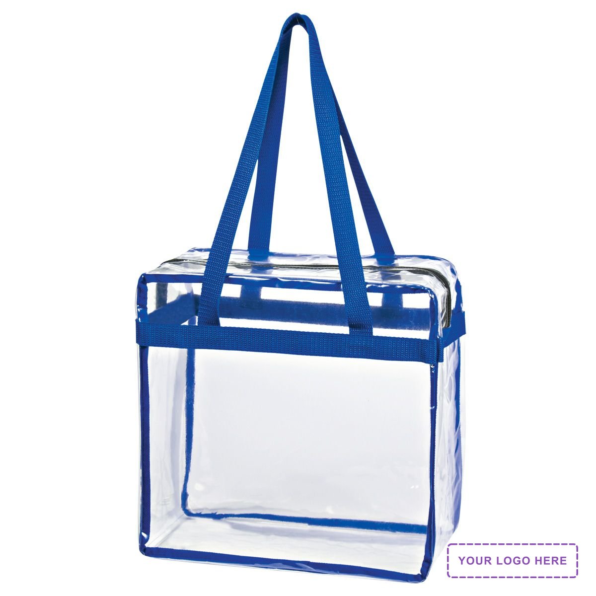 Clear EVA Tote Bag With Zipper