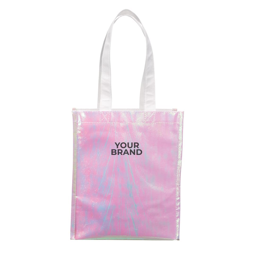 Iridescent Non-Woven Gift Tote