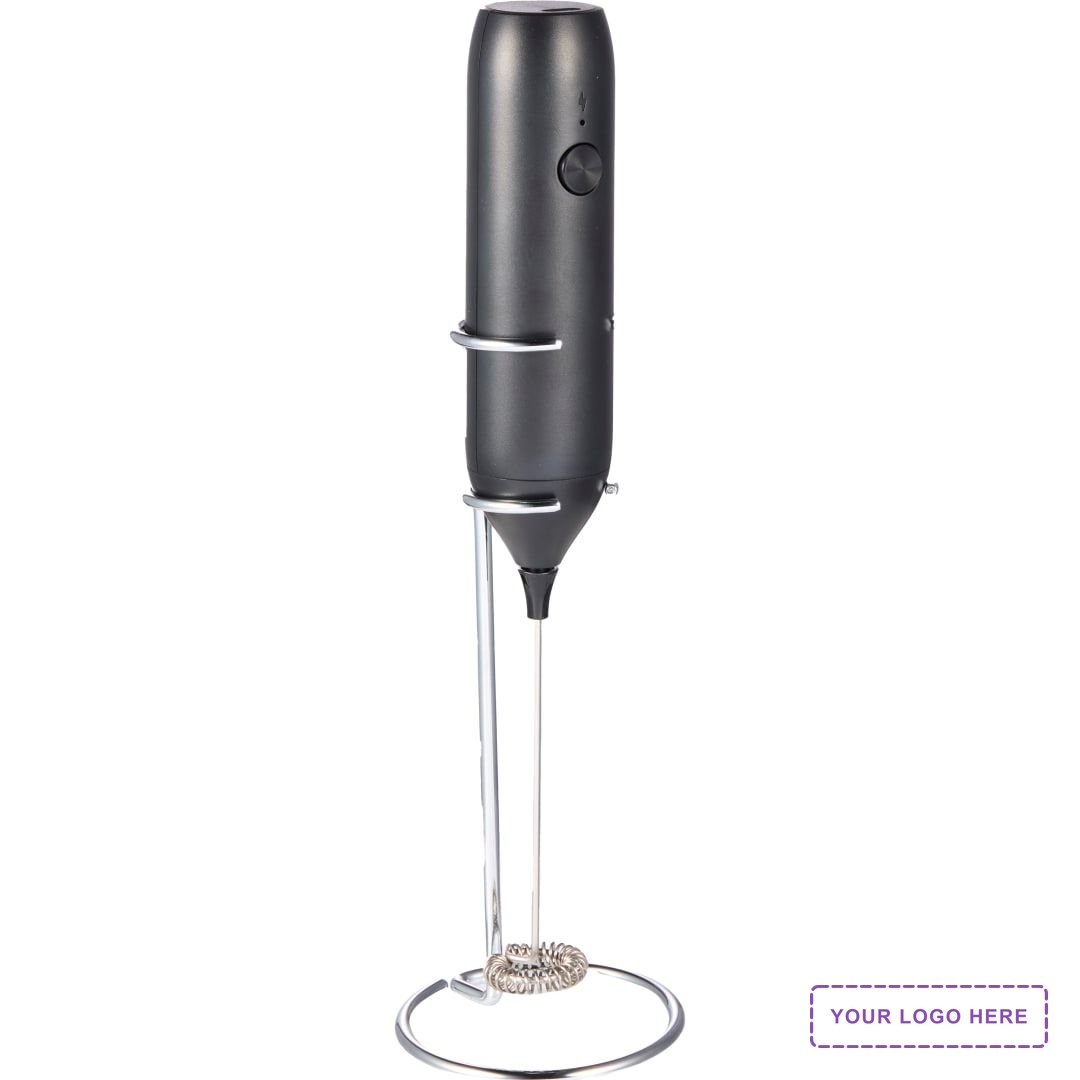 Rechargeable Handheld Milk Frother with Stand