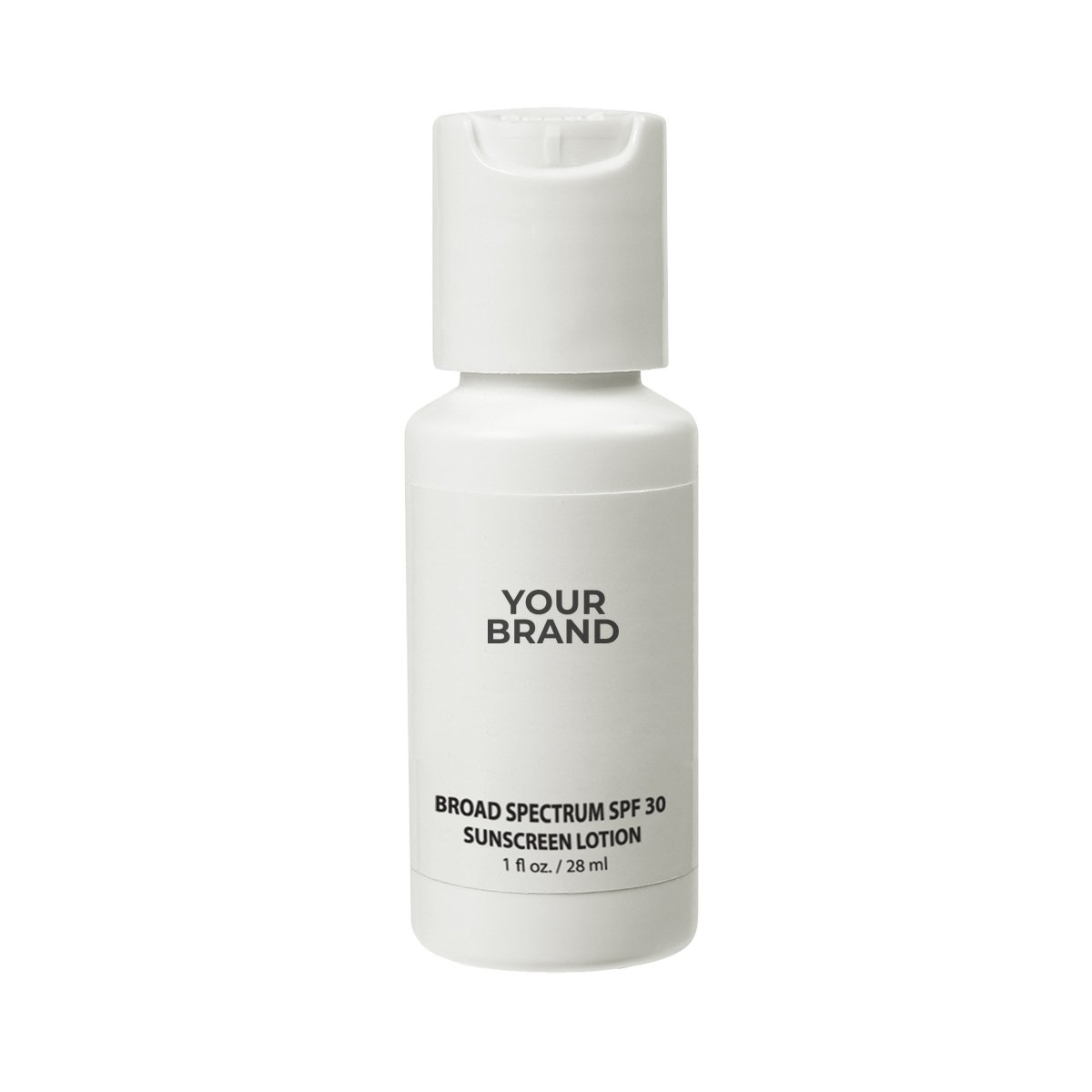 1 Oz. SPF 30 Sunscreen Bottle