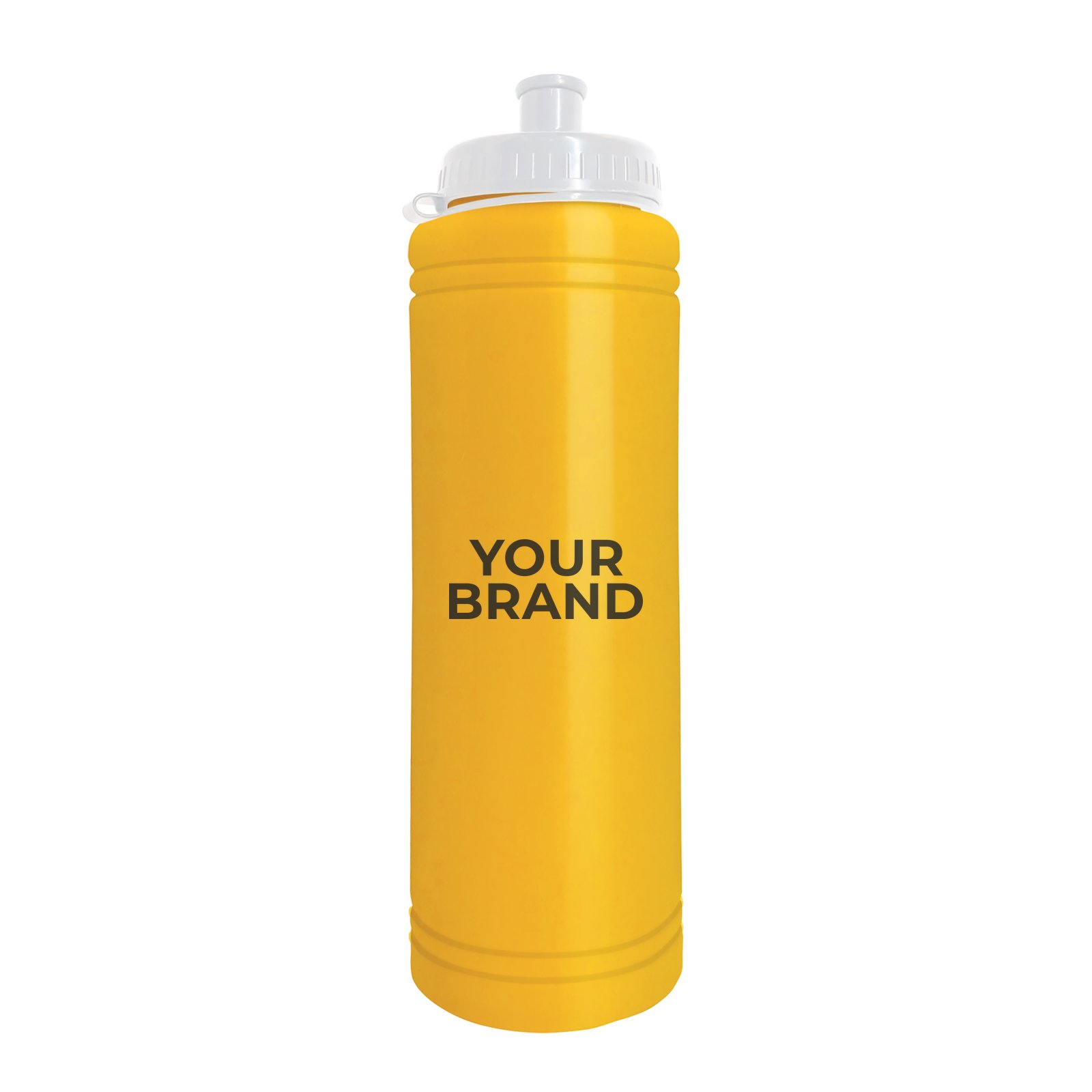 Garyline® Slim Line Bottle with Tethered Push-Pull Lid - 25 oz.