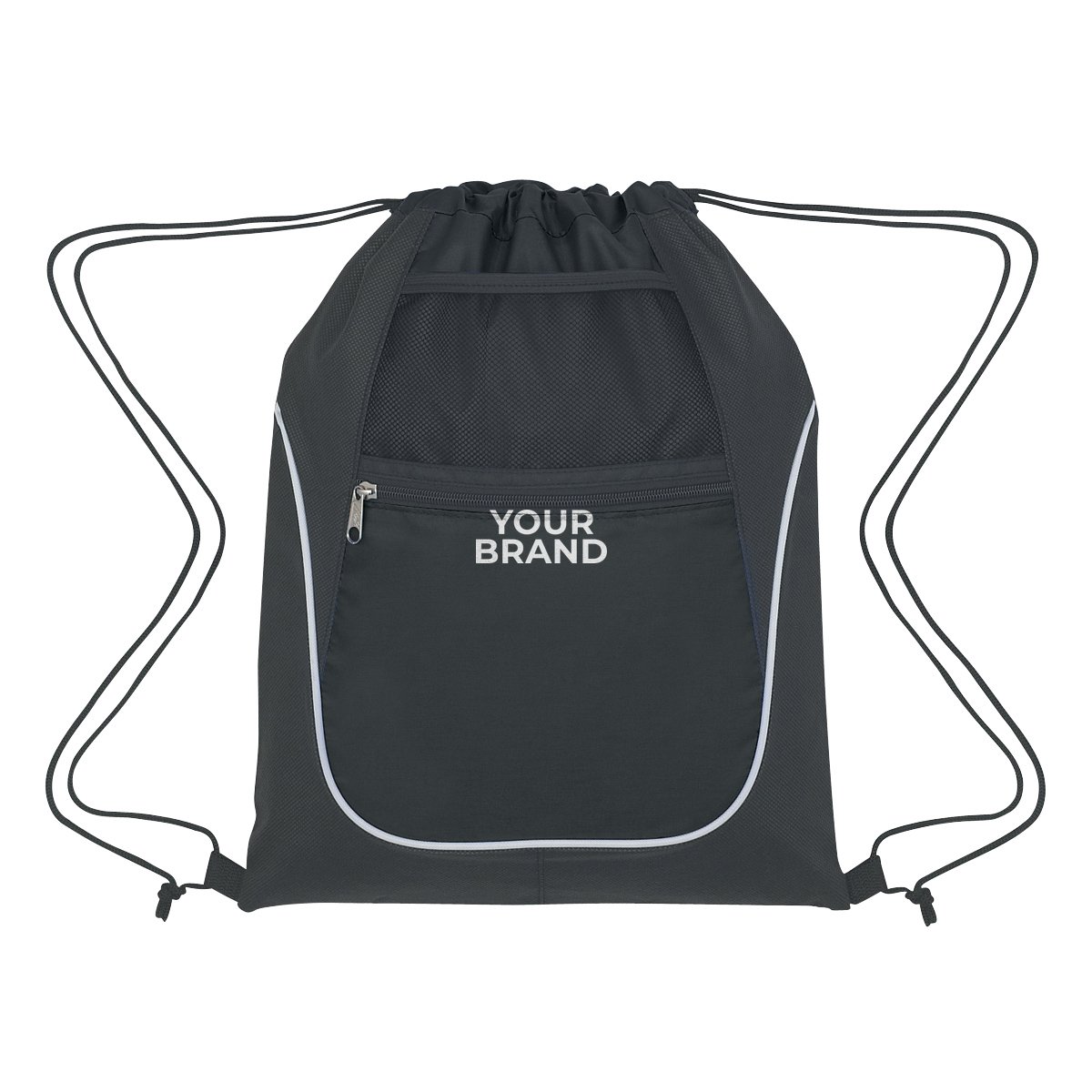 Drawstring Sports Pack With Dual Pockets