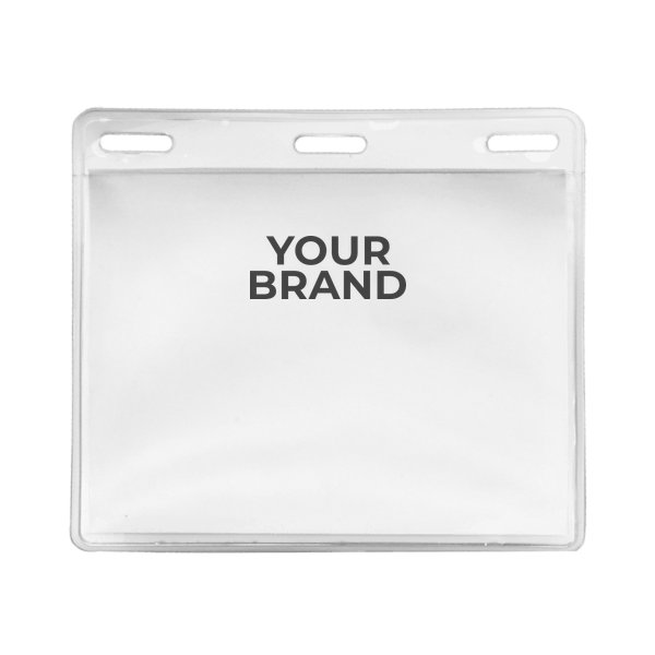 4" x 3" Printed Horizontal Vinyl Pouch