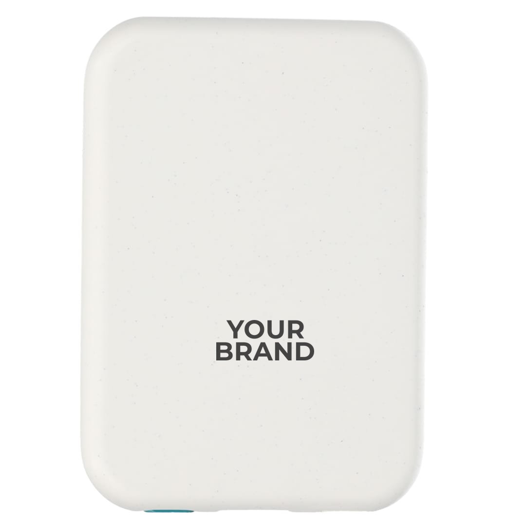 Recycled ABS 3000 mAh Wireless Power Bank