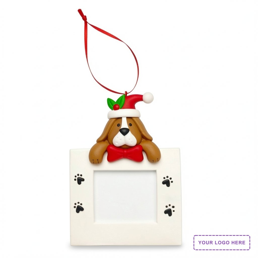 Dog Picture Frame Ornament