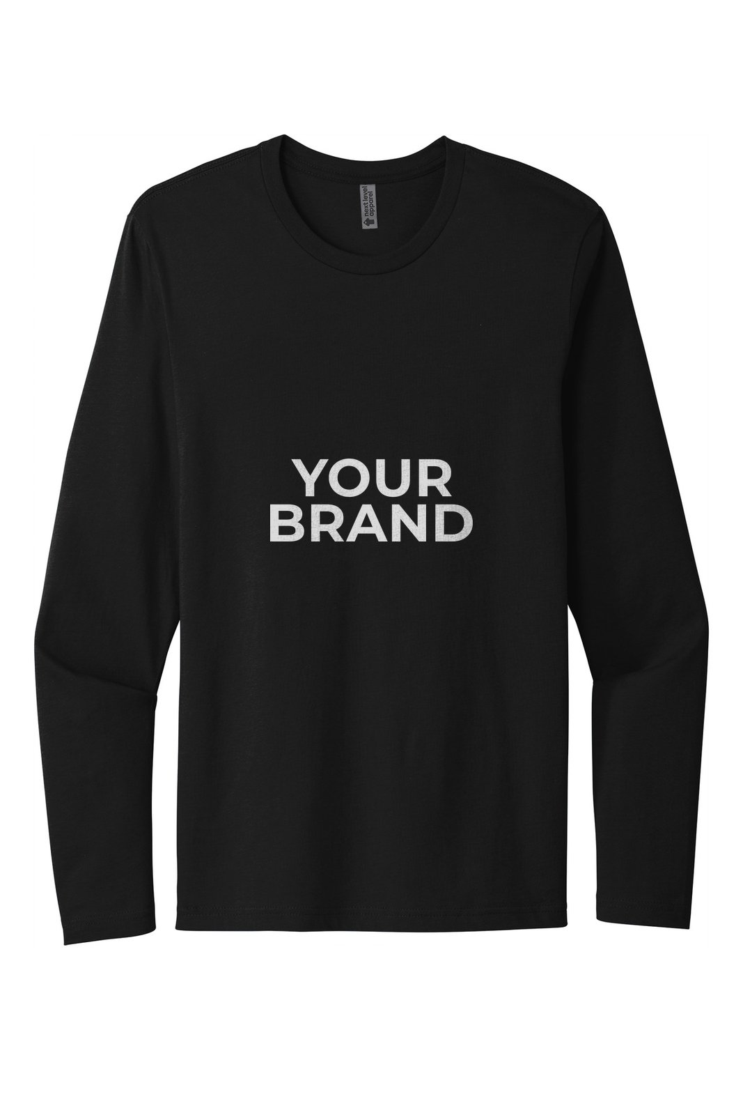 Next Level Apparel Cotton Long Sleeve Tee. NL3601