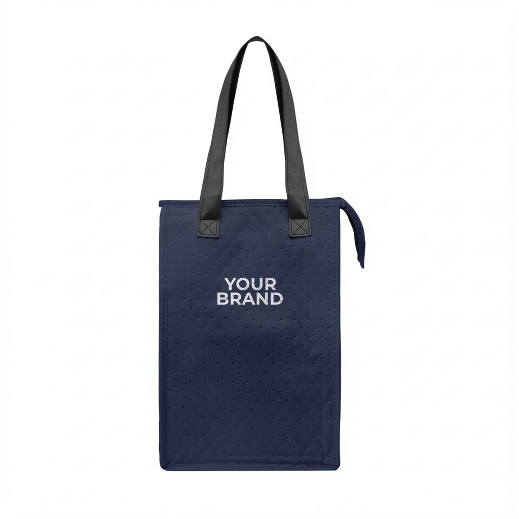 Dimples rPET Non-Woven Cooler Tote Bag