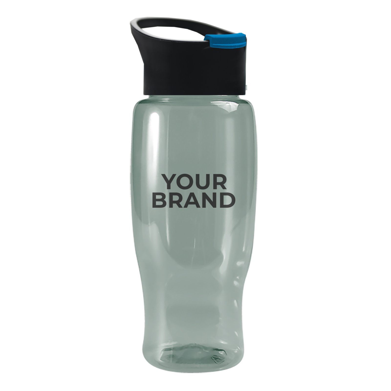 Garyline® Poly+ Recycled Bottle with Pop-Up Lid - 27 oz.