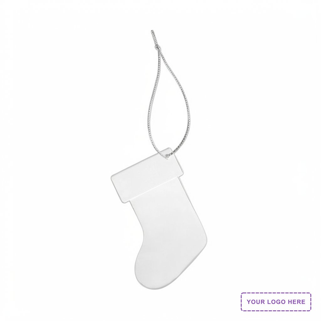 Acrylic Style Stocking Ornament