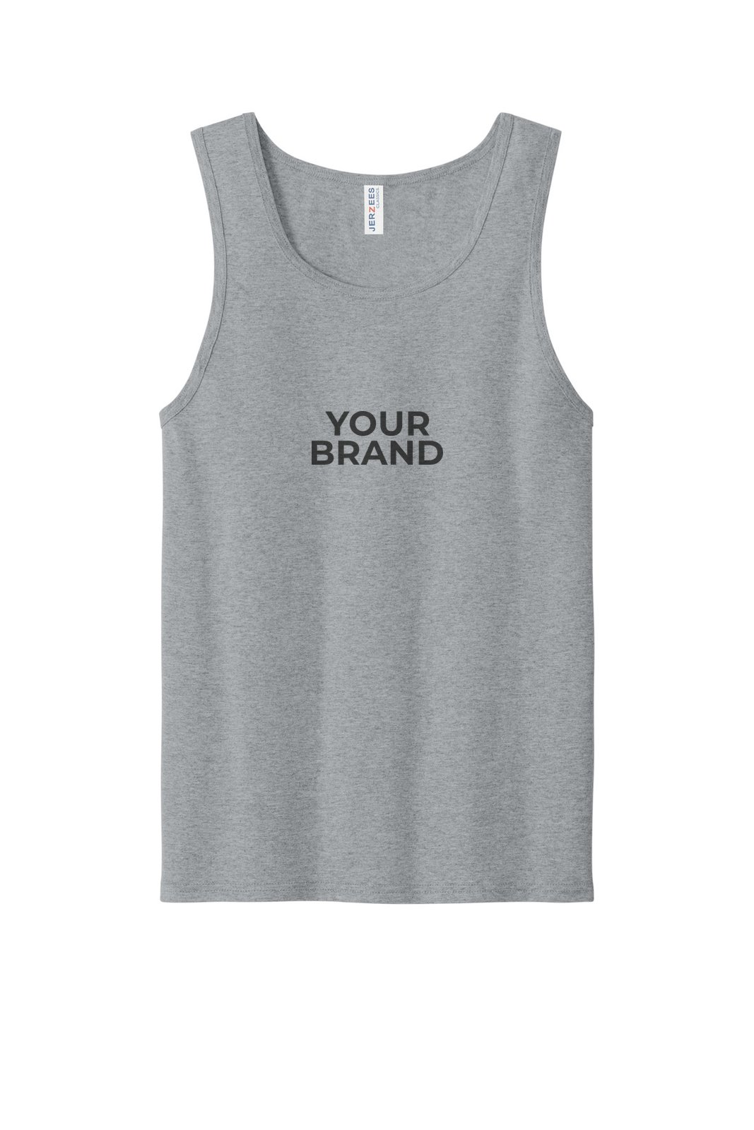 Jerzees Classics Unisex Cotton Tank 363TK · Example of personalization. Yours carries your brand.