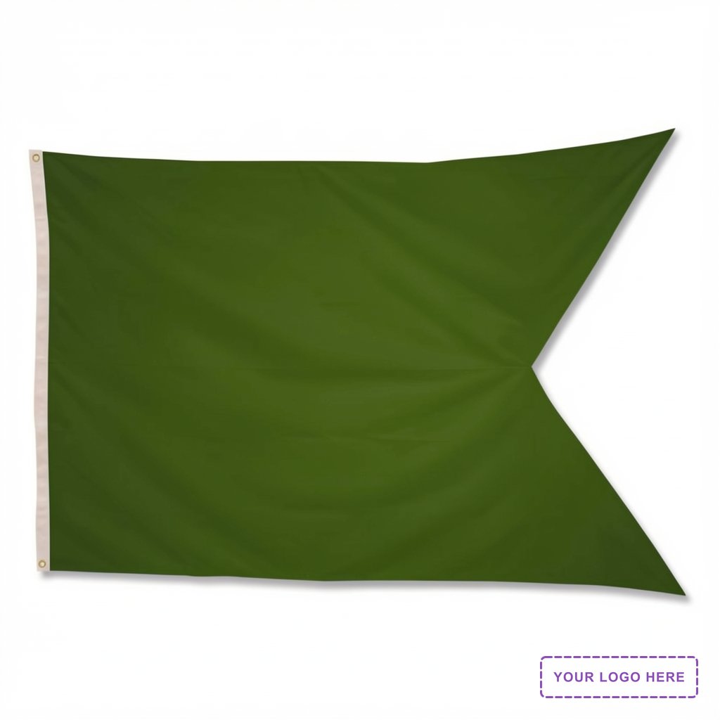 4' x 6' Polyester Guidon Flag Single-Sided