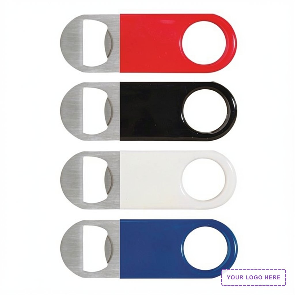Short Paddle Vinyl Wrapped Bottle Opener