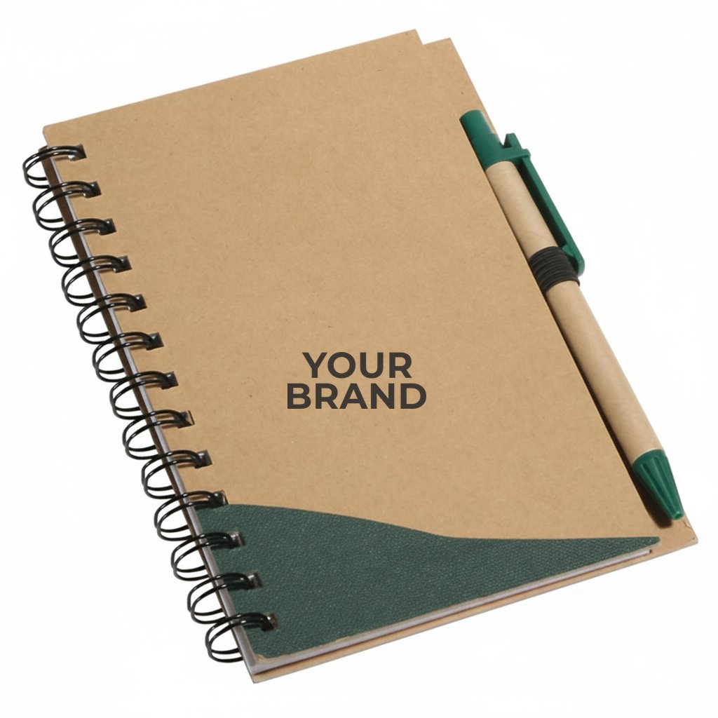 Recycle Write Notebook & Pen