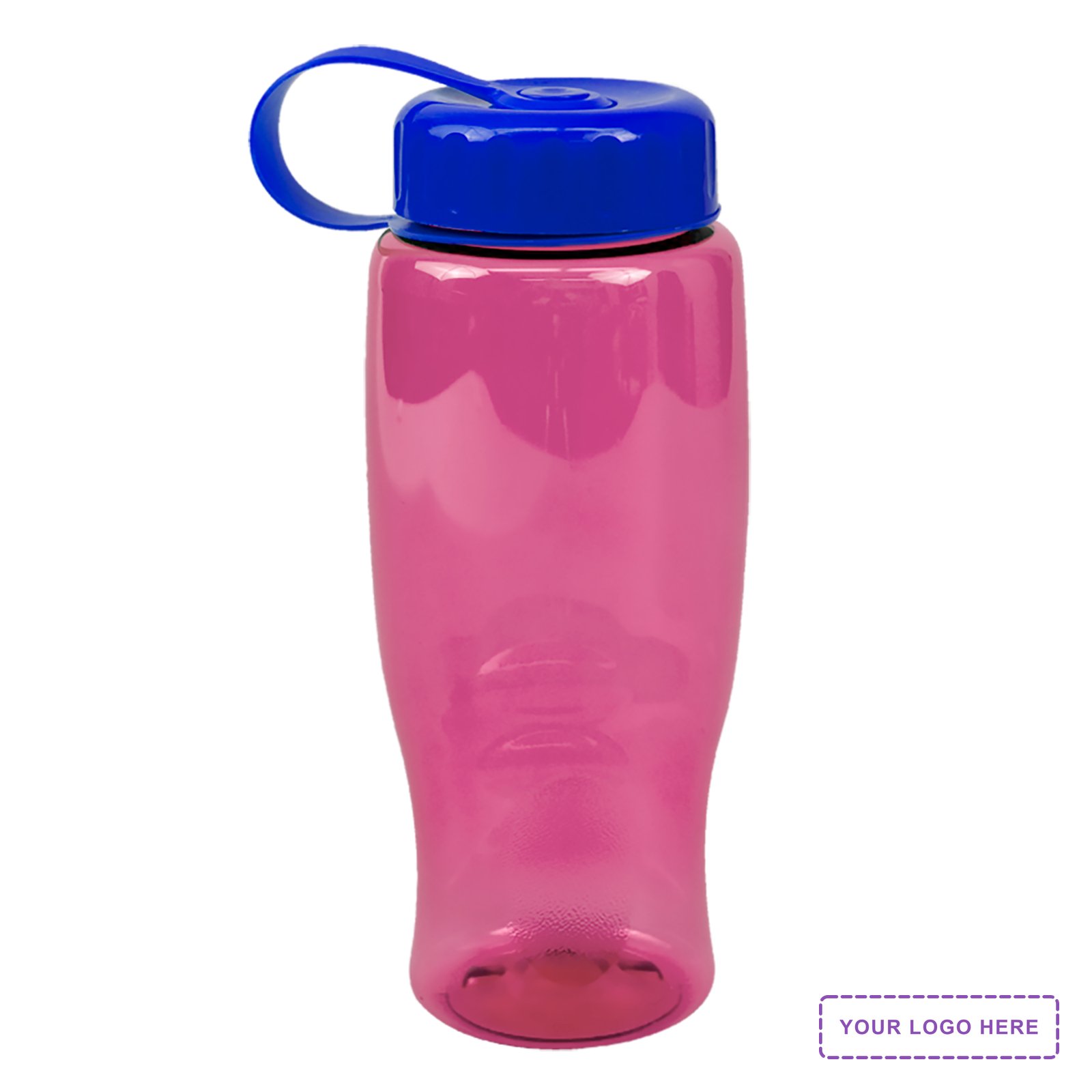Garyline® Poly+ Bottle with Tethered Lid - 27 oz.