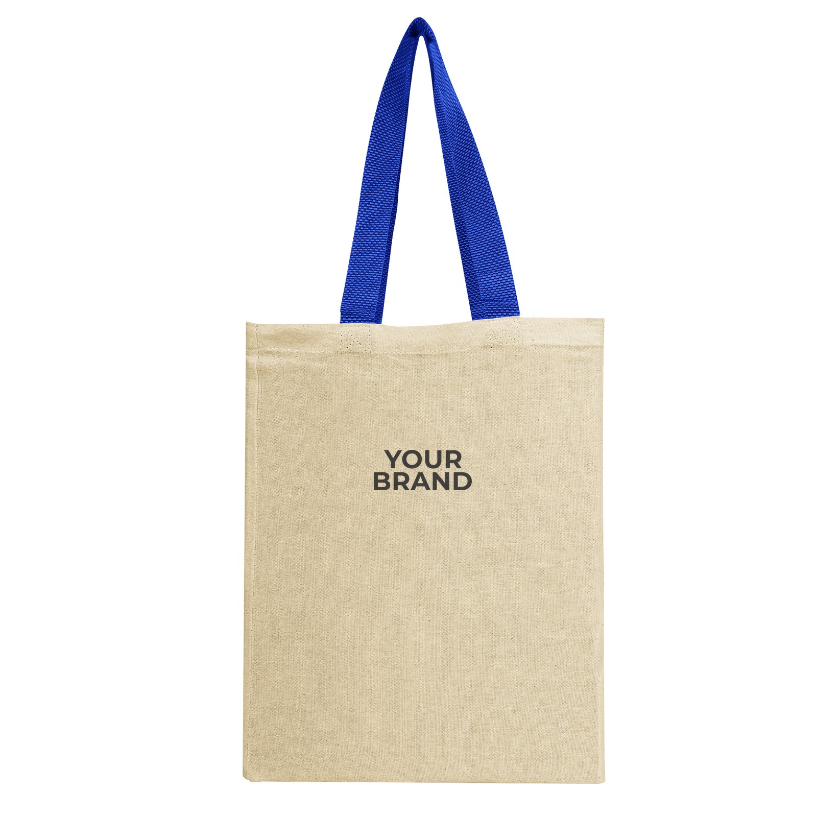 Natural Cotton Canvas Grocery Tote Bag