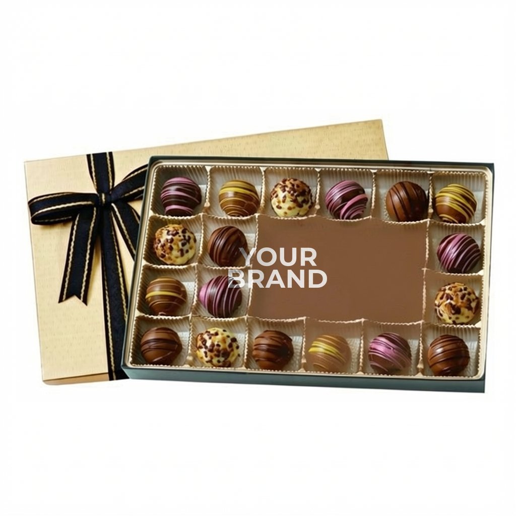 Truffle Gift Box with 20 Chocolate Truffles