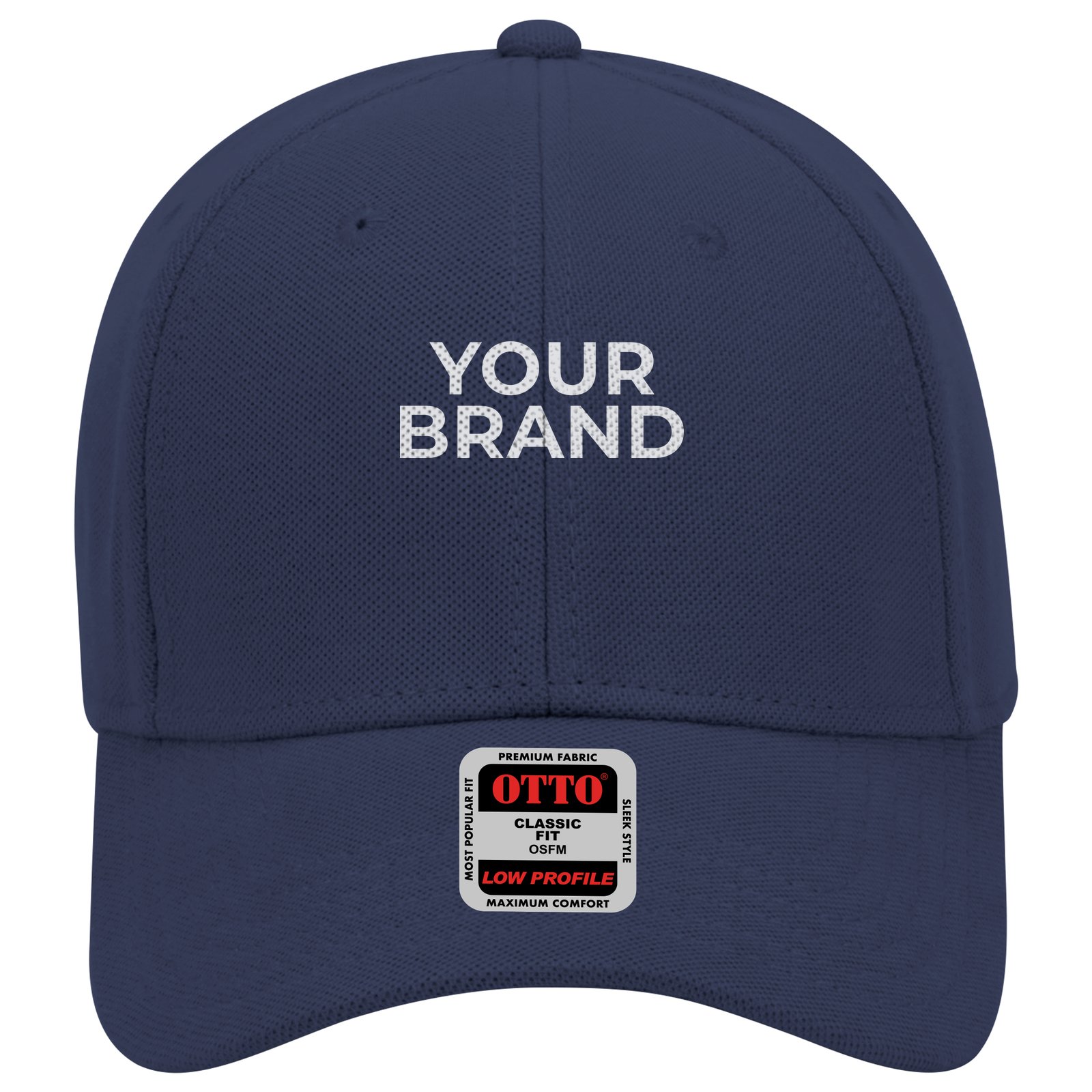 OTTO CAP® 6 Panel Low Profile Baseball Cap