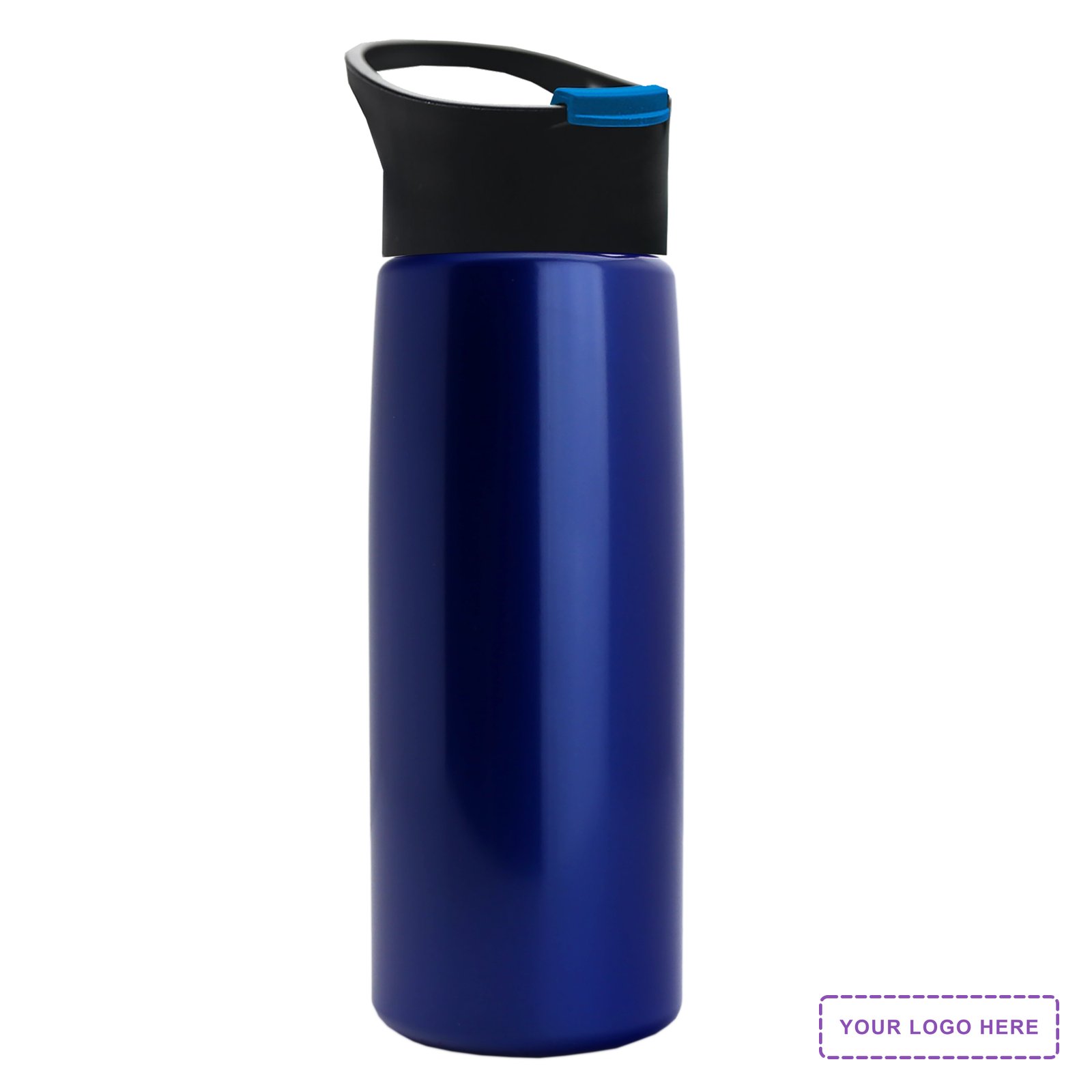 Garyline® Flair Tritan® Metallike Bottle with Pop-Up Lid - 26 oz.