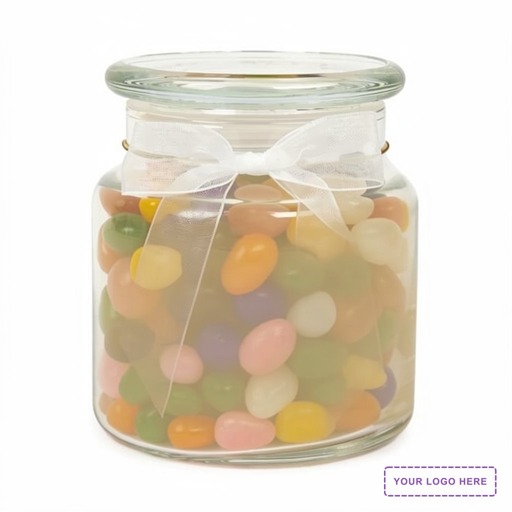 22oz. Glass Jar - Jelly Beans