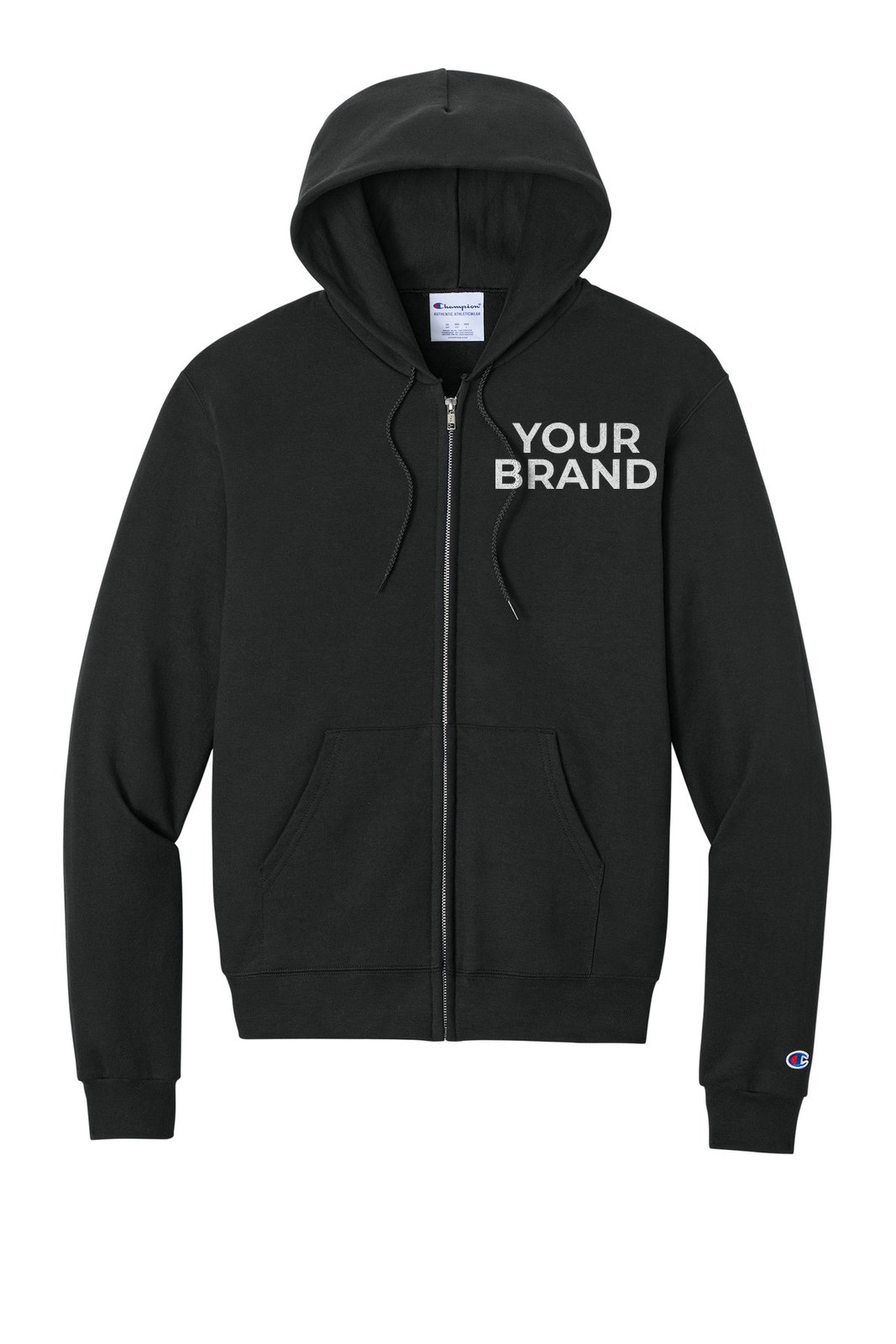 Champion Powerblend Full-Zip Hoodie. S800