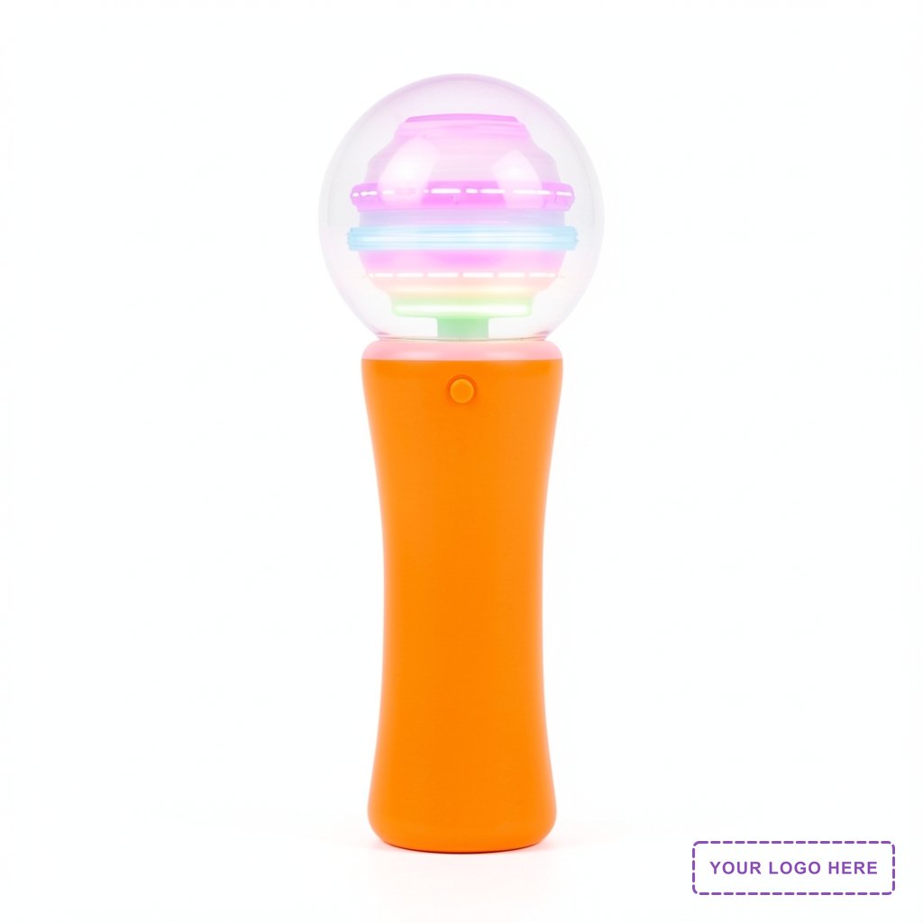 Pumpkin Treats Spin Wand, Halloween Safety Lights