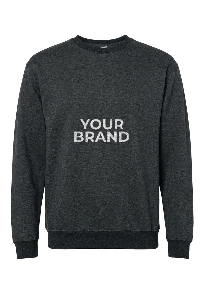 Jerzees Ultimate Unisex CVC Ring Spun Crewneck Sweatshirt IC48M