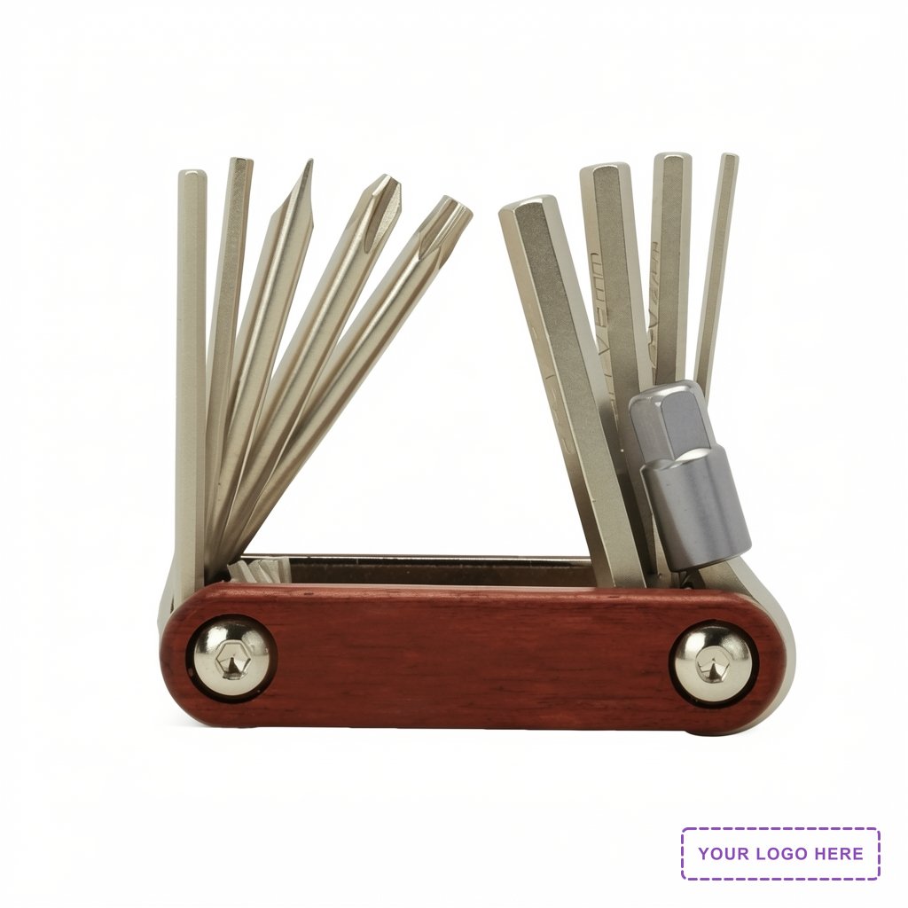 Bandelier 10-in-1 Folding Tool with Rosewood Handle