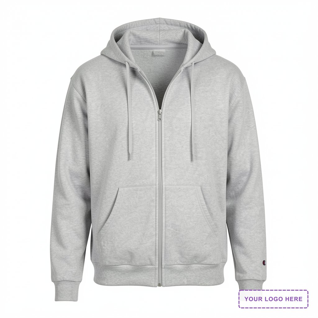 Unisex Powerblend® Full-Zip Hooded Sweatshirt - S800