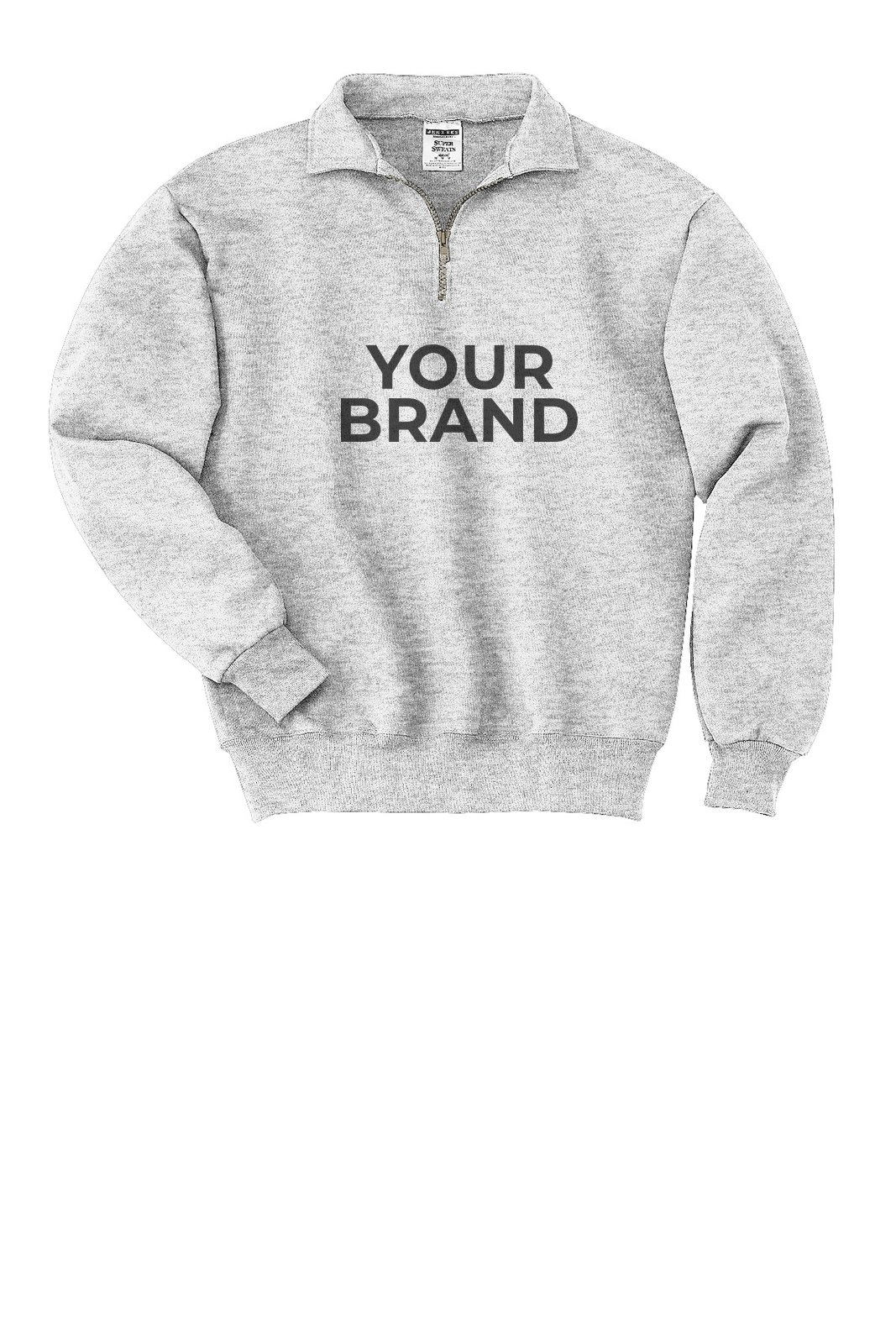 Jerzees Super Sweats NuBlend - 1/4-Zip Sweatshirt with Cadet Collar. 4528M