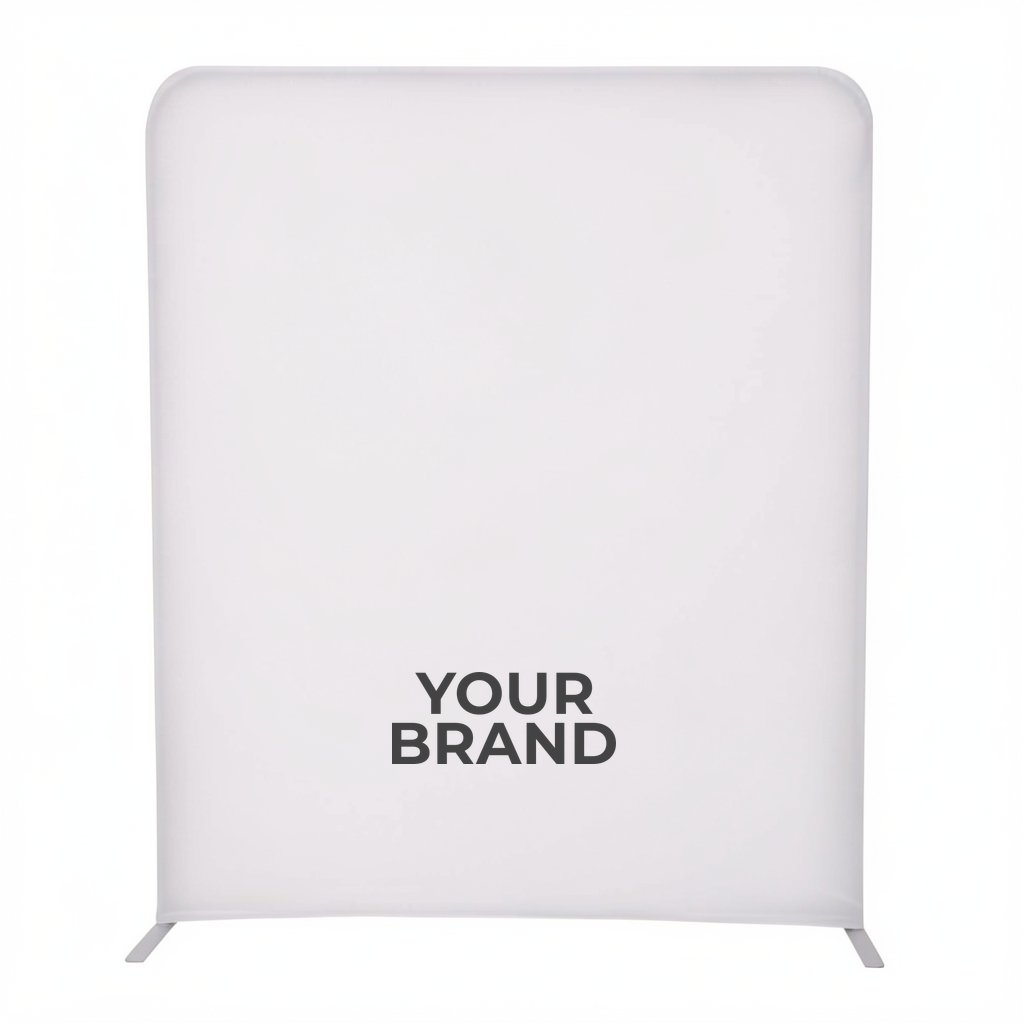 5'W x 72"H EuroFit™ Straight Wall Kit (Recycled Polyester Knit)