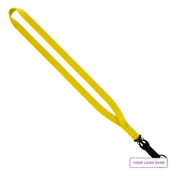 1/2" Smooth Nylon Slide Release Lanyard