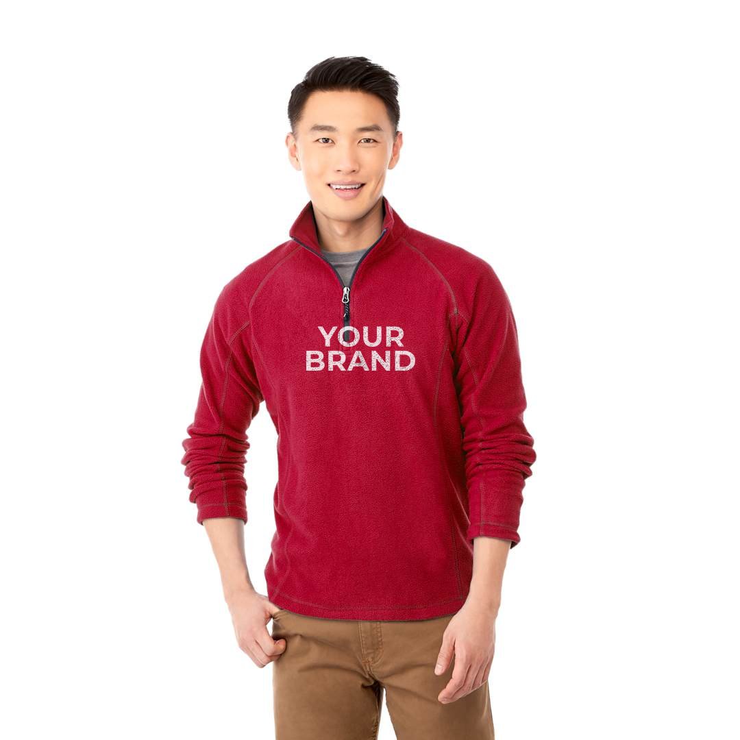 Men's BOWLEN Polyfleece Qtr Zip